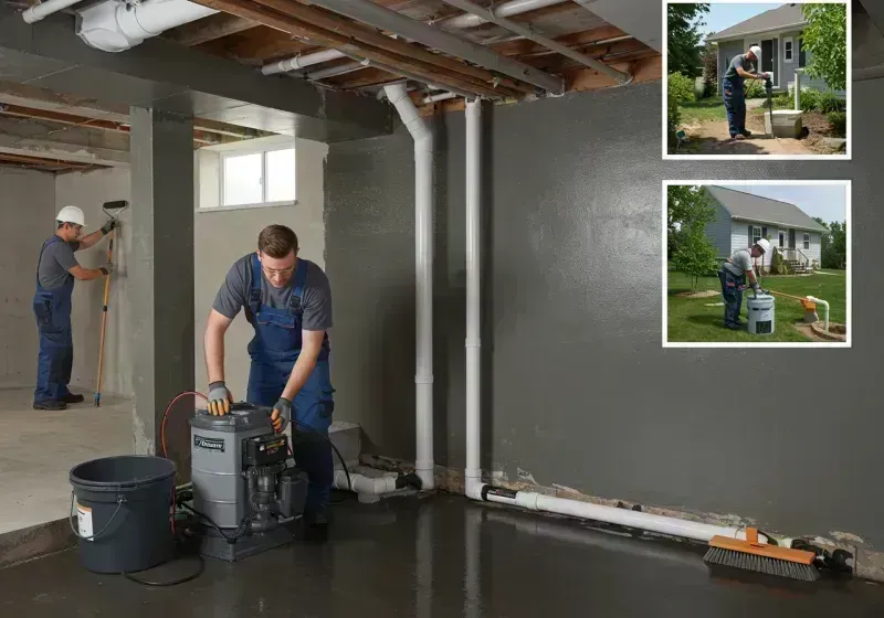 Basement Waterproofing and Flood Prevention process in Clayton, MO